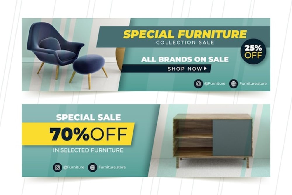 家具之美，觸手可及——帶照片的家具銷售橫幅如何提升零售體驗(yàn)