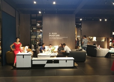 樂家生活與迷尚兩廳閃耀2018成都家具展，開啟家具批發(fā)新篇章